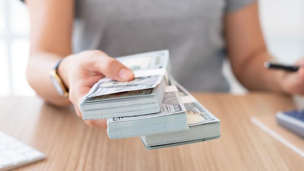 Construction contractor at job site